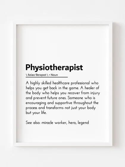 This definition captures the essence of my profession. I am here to help you recover from injury, prevent future issues, and support you through a process that can transform your body and your life.