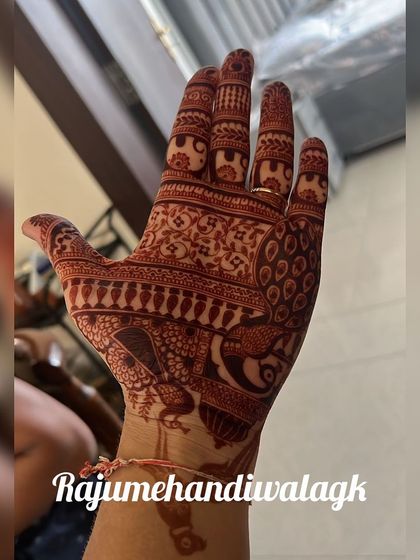 Raju Mehendi - Festive Mehendi Full-Coverage Traditional Mehendi photo 45