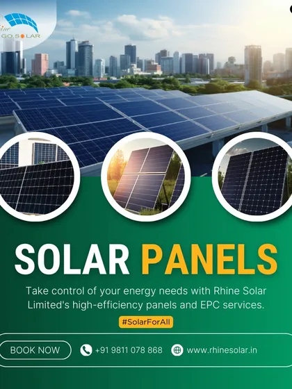 Take control of your energy needs with my high-efficiency panels and EPC services. This large-scale rooftop installation is a perfect example of how I help businesses achieve energy independence.