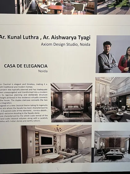 A close-up of our project feature at FOAID 2022.