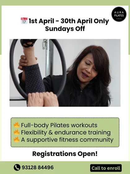 Join our 30-Day Summer Body Pilates Challenge! This program is designed to enhance strength, flexibility, and endurance, just in time for summer. Registrations are open!