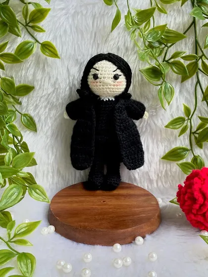 My first character from the Harry Potter series, Severus Snape. Dressed all in black with his signature hairstyle, this doll is a great gift for any Potterhead.