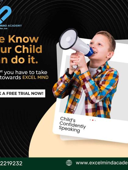 We know your child can do it. But the first step is yours. Take a step towards Excel Mind Academy by booking a free trial.