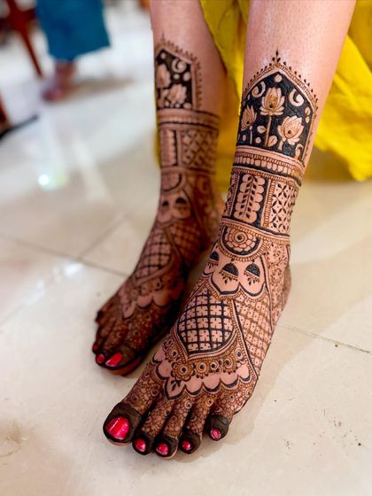 Mitali - Bridal Mehendi Bridal Feet Mehendi photo 4