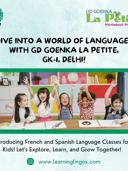 I am excited to announce my partnership with GD Goenka La Petite in GK-I, Delhi, to offer French and Spanish classes. My programs are available both online and offline to fit any school's needs.
