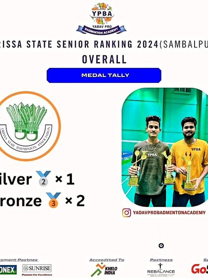 Yadav Pro Badminton Academy - Professional Badminton Coaching Programs State & Zonal Tournament Winners photo 103