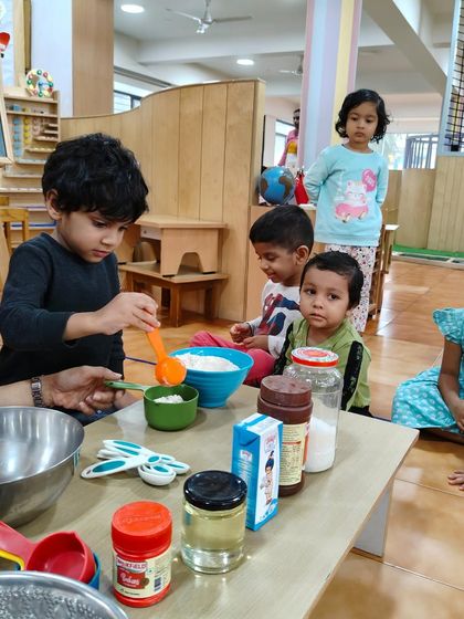 Nivriti Montessori - Day Care Services Practical Life Skills for Independence photo 17