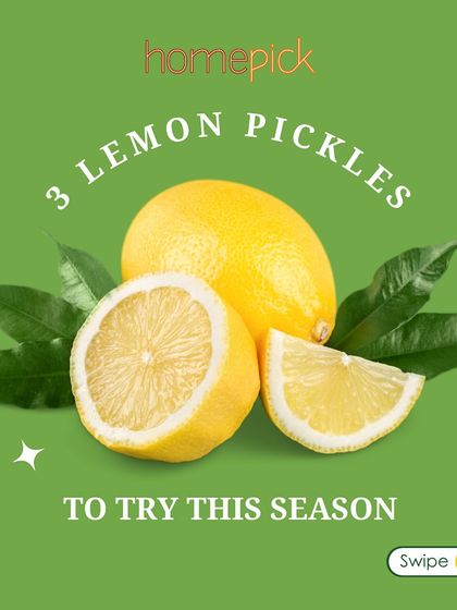 Here are three must-try lemon pickles for the season. From sweet to spicy to a zesty chutney, there's a lemon flavour for every palate.