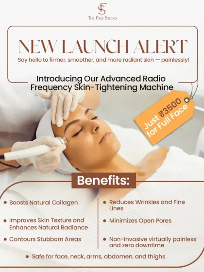 I am excited to offer Advanced Radio Frequency for skin tightening. This non-invasive machine boosts natural collagen, reduces wrinkles, and contours areas of concern on the face and body, all with virtually no pain or downtime.