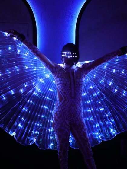 IndieFlow - Fire, LED & Pyrotechnic Shows Futuristic LED & Pixel Shows photo 5