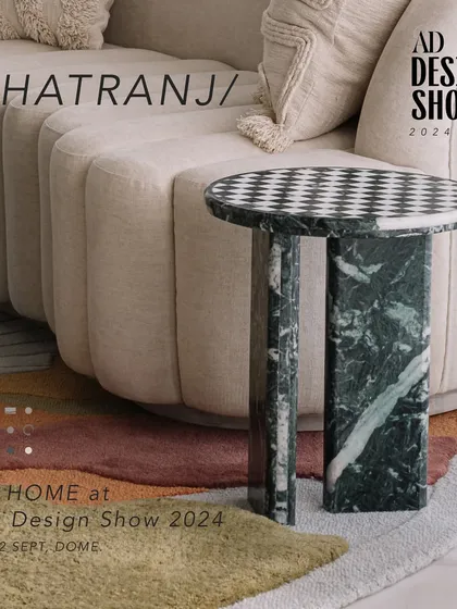The Shatranj table is where art meets play. Handcrafted from green Indian marble and accented with Banswara marble, it serves as both a functional chess table and a beautiful cultural artifact for your home.
