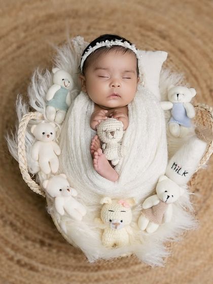 Posed Newborns: Styled & Sweet photo 32
