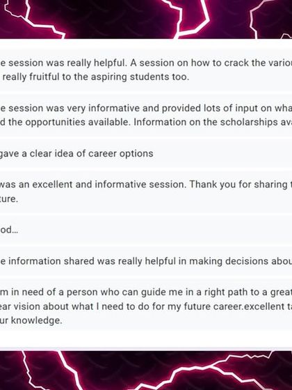More positive feedback from students. Knowing that the information I shared was helpful in making decisions about their future is incredibly rewarding.