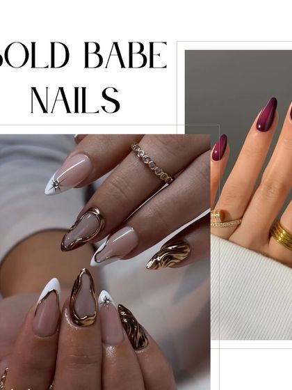 For the bold babe, it's all about making a statement. This includes dramatic designs like 3D chrome, deep cat-eye colors, and sharp French tips.