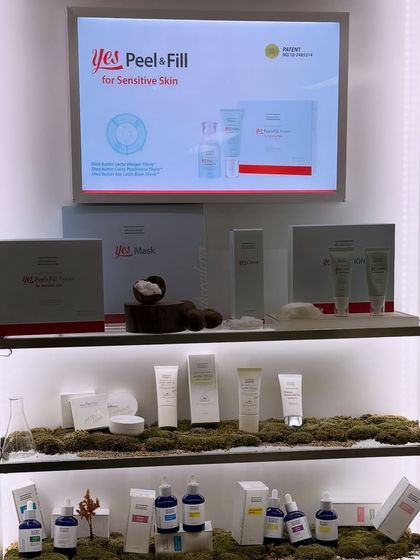 The YES Peel & Fill system for sensitive skin. It is important to have effective yet gentle options for all skin types, and this training expanded my repertoire.