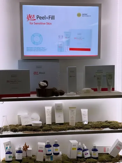 The YES Peel & Fill system for sensitive skin. It is important to have effective yet gentle options for all skin types, and this training expanded my repertoire.