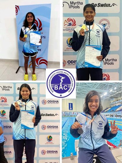 Basavanagudi Aquatic Centre - Swimming Coaching and Lessons Our Champions: A Legacy of Medals photo 149