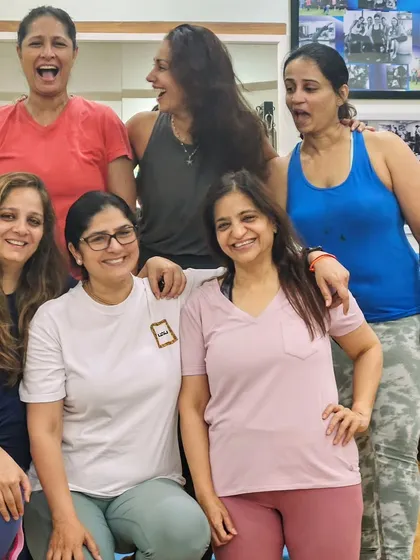 We work hard, but we always make time for fun! The energy and laughter in our group sessions are a huge part of what makes our community so special. It's a joy to move with these wonderful people.