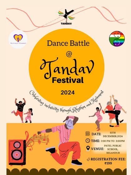 We even host a Dance Battle at Tandav. It's a chance for performers of all backgrounds and abilities to showcase their skills and celebrate inclusivity through rhythm and movement.