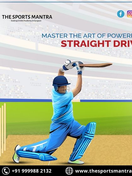 The straight drive is a classic and powerful shot. We train our batters to master this art with a focus on balance, a high elbow, and a full follow through, ensuring both precision and power.