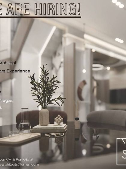 Sync Space Architects in Chennai is hiring a Junior Architect.