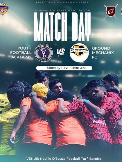 A crucial First Division Championship match day announcement. The title was on the line.