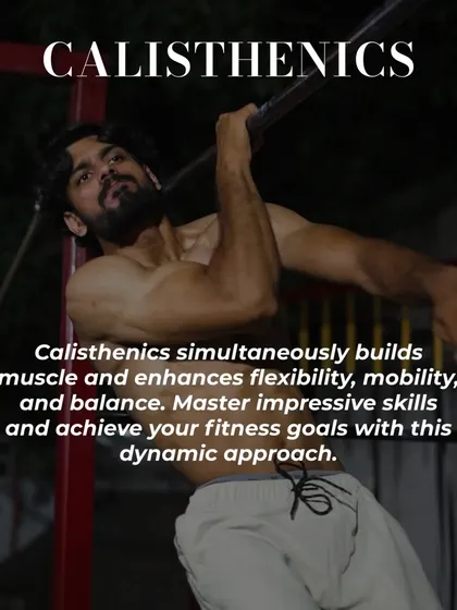 Calisthenics builds muscle, flexibility, and balance all at once. Join us to master impressive skills and achieve your fitness goals with this dynamic approach.