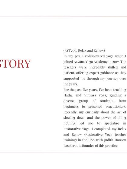 The story of one of our teachers, who rediscovered yoga in her 30s at Aayana and went on to specialize in Restorative Yoga.