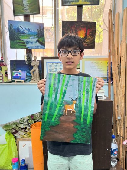 A great example of the Blurr Technique from one of my students, who created a mysterious and atmospheric forest path.