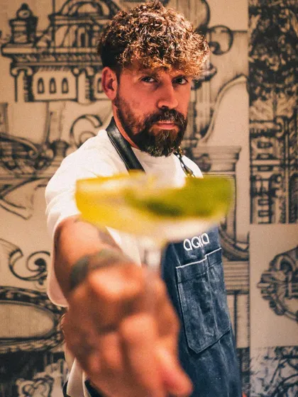 I collaborate with the world's best to bring you unparalleled experiences. Here's celebrated mixologist Marco Giovani, serving up his signature Italian flair and world-class cocktails during an exclusive bar takeover at Italia.