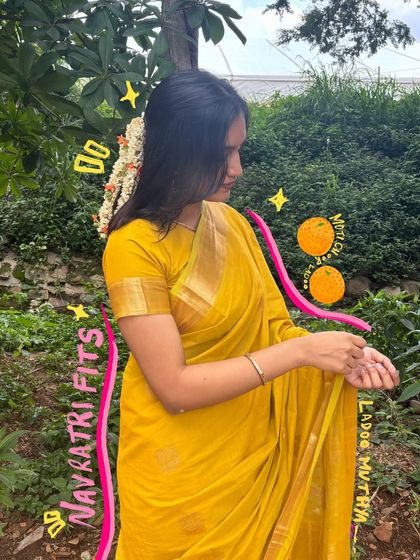 Vaishnavi Patel - Custom Photo & Video Art Saree Love & Festive Doodles photo 30