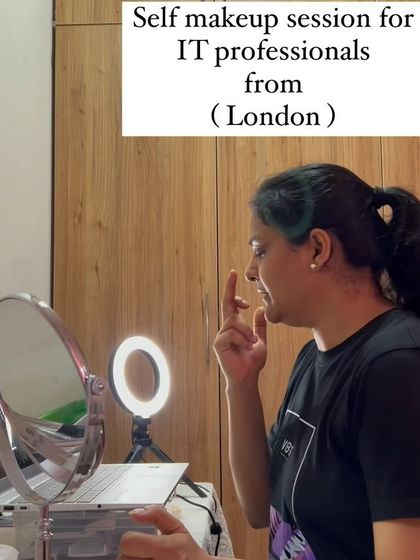 Shikha Agarwal - Personal Self-Makeup Classes My Teaching Style: One-on-One Sessions photo 79