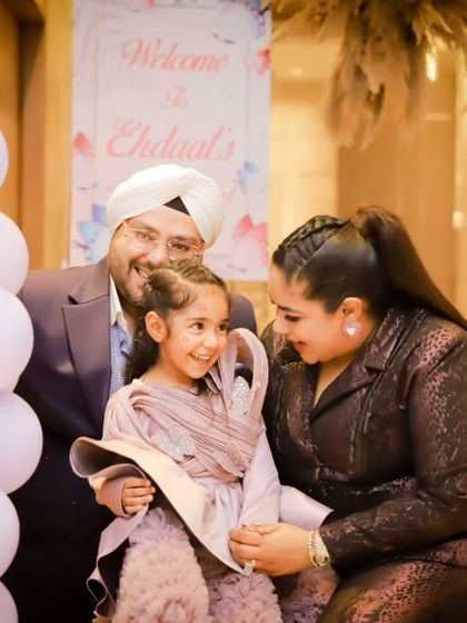 A beautiful, interactive moment between parents and their daughter on her fourth birthday. We capture the joy of celebrating milestones at any age.