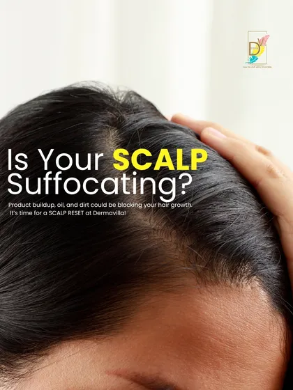 Is your scalp suffocating? Product residue, oil, and environmental dirt can block hair follicles and hinder growth. My scalp reset treatment is designed to thoroughly cleanse and rejuvenate your scalp, giving your hair a fresh start.
