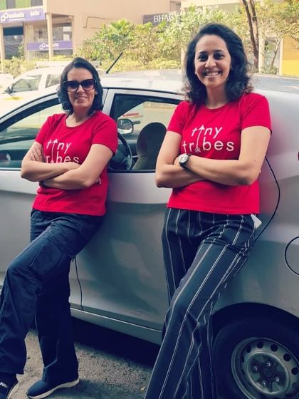 This is us, the core of Tiny Tribes. If you're a parent in Navi Mumbai, we're on a mission to find you and invite you into our world of playful learning. We promise you won't regret it.