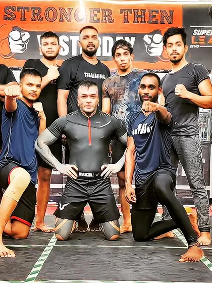 My team. A group of dedicated individuals who come together to train hard and support one another.