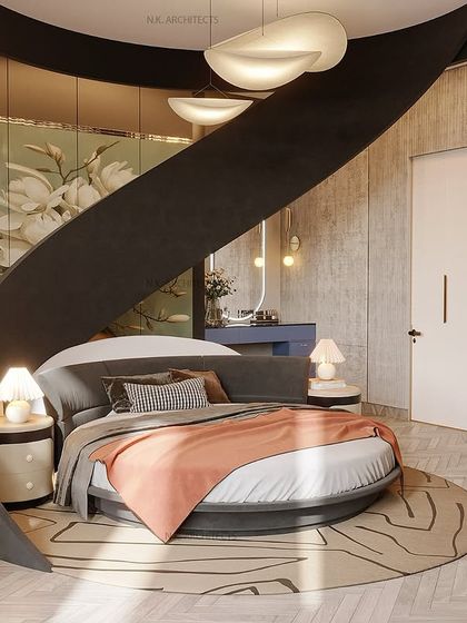 N.K. Architects - Interior Design Serene & Luxurious Bedrooms photo 17