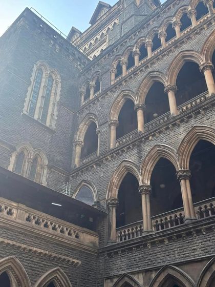 The stunning architecture of the Bombay High Court building. Practicing in such historic halls of justice is a constant source of inspiration.