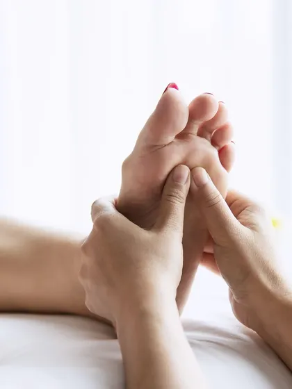 Treat your feet with the care they deserve. Our foot reflexology sessions target specific pressure points to relieve stress, improve circulation, and rebalance your entire body's energy.