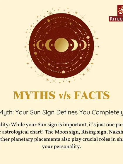 Many believe their Sun sign defines them completely, but that's a myth. Your astrological chart is much more complex, with your Moon sign, Rising sign, and Nakshatra all playing crucial roles in shaping your unique personality.