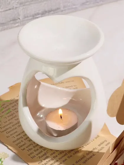 Everyone needs a heart-shaped diffuser in their life. It's a beautiful decor piece that also fills your room with fragrance.