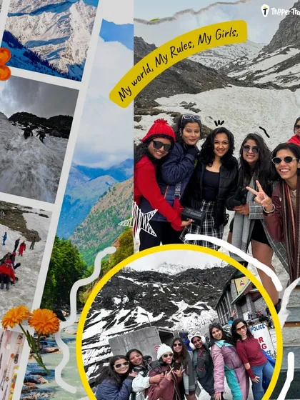 My world, my rules, my girls. This is the vibe on my Manali trips. We start as strangers but leave as a squad, bonded by snowball fights and endless laughter. This is sisterhood in the snow.