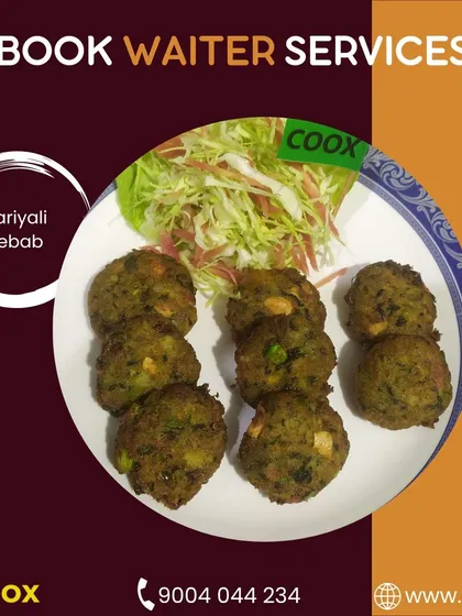 These Hariyali Kebabs are a perfect vegetarian starter, packed with flavor from fresh herbs and spices. They are a healthy and delicious way to begin your party menu.