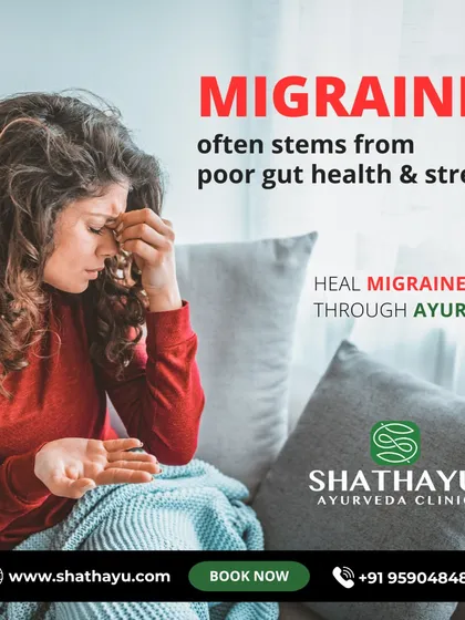 Migraines often stem from underlying issues like poor gut health and chronic stress. My Ayurvedic approach focuses on healing these root causes to provide natural and sustainable migraine relief.