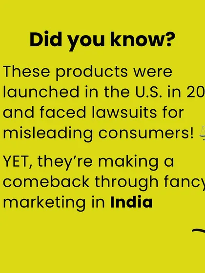 It's important to know that these products were challenged for misleading claims years ago. Don't fall for the renewed hype; stick to proven methods of sun protection.