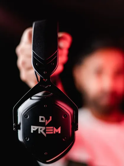 It all starts with the gear. My custom V-Moda headphones are essential for delivering a crisp, seamless mix every single time.