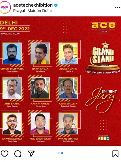A look back at our role as jury members for the Acetech exhibition in 2022. We value the opportunity to contribute to the design community and celebrate innovative work.