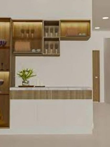 Interiors Bangalore - Full Home Interior Design Smart Storage: Wardrobes & Crockery Units photo 12