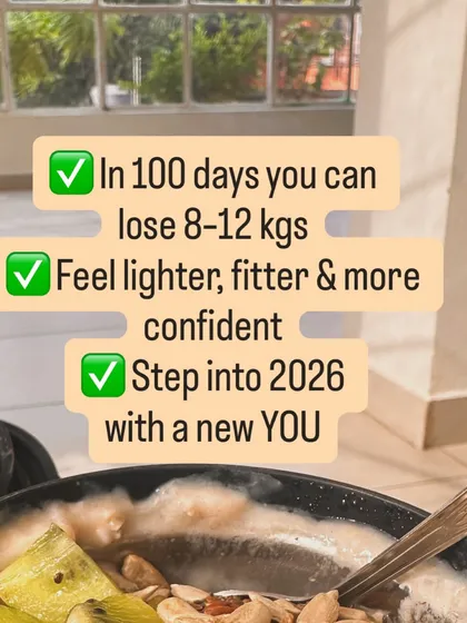 A checklist of benefits over a bowl of healthy food.