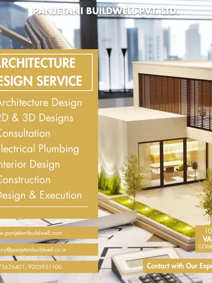 Our services go beyond construction. We offer a complete, end-to-end architecture design solution, including 2D and 3D plans, Vastu compliance, interior design, and full project execution, all under one roof.